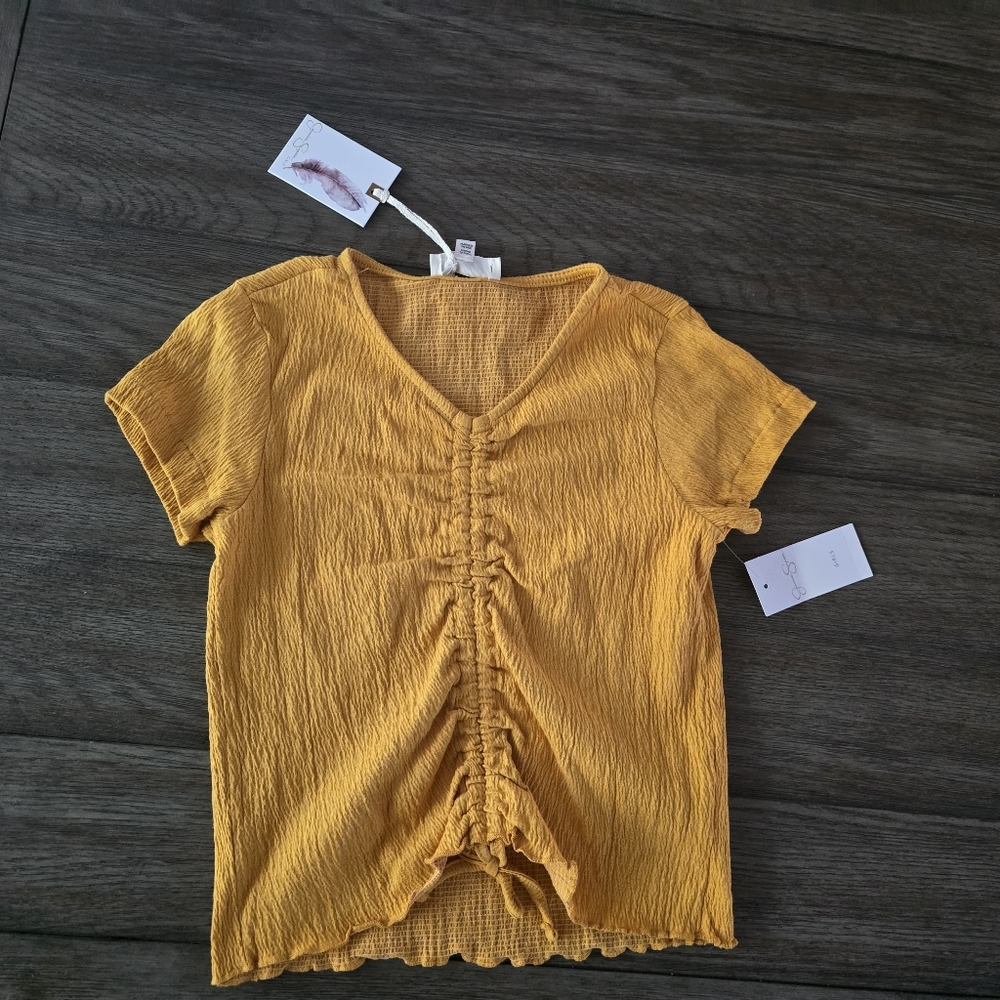 Jessica Simpson Girls Top in Sunflower